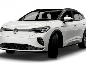 vw id 4 gtx 2021 3D मॉडल