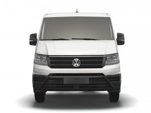 vw crafter cr35 long flat frame chassis 2021 3D 모델