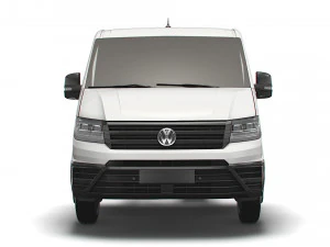 vw crafter cr35 long flat frame chassis 2021 3D Model