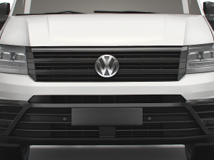 vw crafter cr35 long flat frame chassis 2021 3D 모델