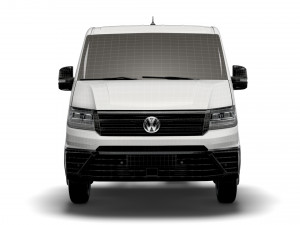 vw crafter cr35 long flat frame chassis 2021 3D 모델
