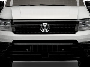 vw crafter cr35 long flat frame chassis 2021 3D Model