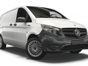 mercedes benz e vito van l1 2021 Modelo 3D
