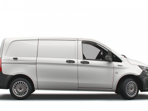 mercedes benz e vito panel van l1 2021 3D Модель