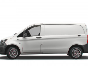 mercedes benz e vito panel van l1 2021 3D Модель