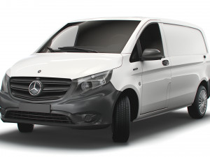 mercedes benz e vito panel van l1 2021 3D Модель