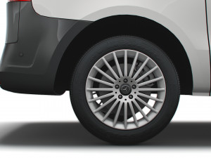 mercedes benz e vito panel van l1 2021 3D Модель