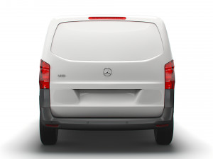 mercedes benz e vito panel van l1 2021 3D Модель