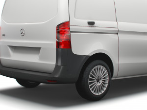 mercedes benz e vito panel van l1 2021 3D Модель