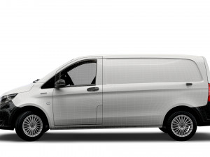 mercedes benz e vito panel van l1 2021 3D Модель