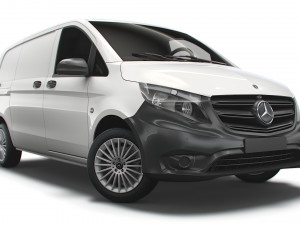 mercedes benz metris cargo van l1 2021 Modelo 3D