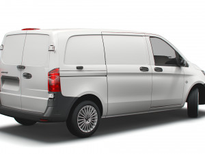 mercedes benz metris cargo van l1 2021 Modelo 3D