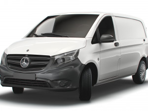mercedes benz metris cargo van l1 2021 Modelo 3D
