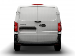 mercedes benz metris cargo van l1 2021 Modelo 3D