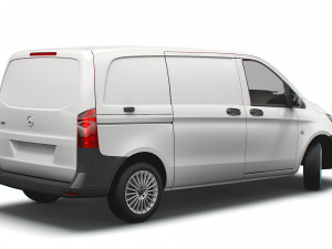 mercedes benz vito panel van l1 2021 3D Model
