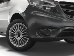 mercedes benz vito panel van l1 2021 3D Model