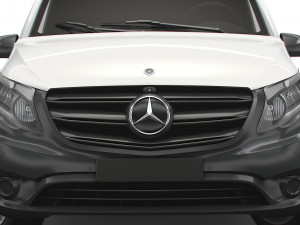 mercedes benz vito panel van l1 2021 3D Model