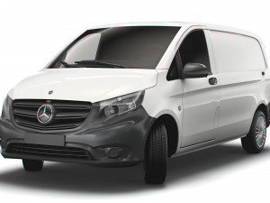 mercedes benz vito panel van l1 2021 3D Model