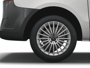 mercedes benz vito panel van l1 2021 3D Model