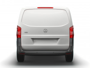 mercedes benz vito panel van l1 2021 3D Model