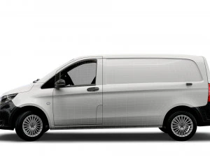 मर्सिडीज बेंज वीटो पैनल वैन एल1 2021 3D मॉडल