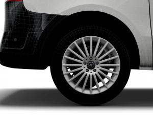 मर्सिडीज बेंज वीटो पैनल वैन एल1 2021 3D मॉडल