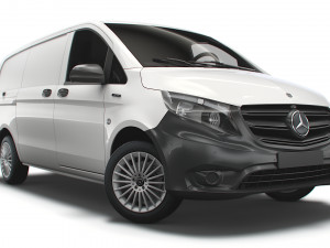 mercedes benz e vito panel van l2 2021 3D Model