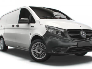 mercedes benz e vito van l2 2021 Modelo 3D