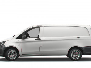 mercedes benz e vito panel van l2 2021 Modèle 3D