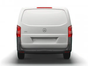 mercedes benz e vito panel van l2 2021 3D Model
