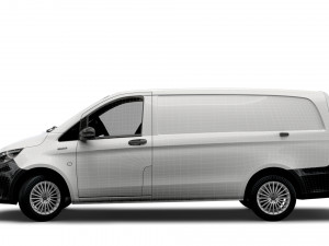 mercedes benz e vito panel van l2 2021 Modèle 3D