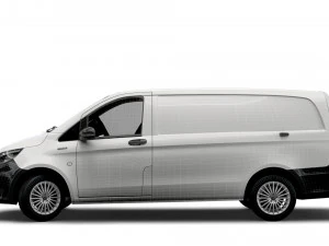 mercedes benz e vito panel van l2 2021 3D Model