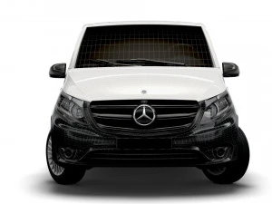 mercedes benz e vito panel van l2 2021 3D Model
