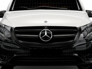 mercedes benz e vito panel van l2 2021 3D Model