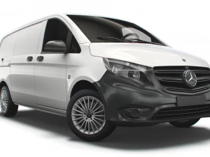 mercedes benz metris van l2 2021 Modelo 3D