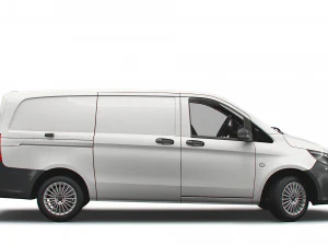 mercedes benz metris cargo van l2 2021 3D Model