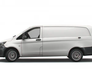mercedes benz metris cargo van l2 2021 3D Model