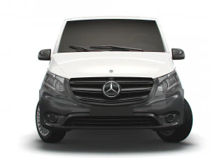 mercedes benz metris cargo van l2 2021 3D Model