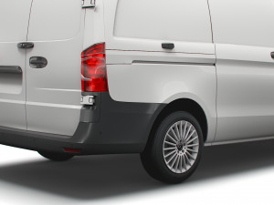 mercedes benz metris cargo van l2 2021 3D Model