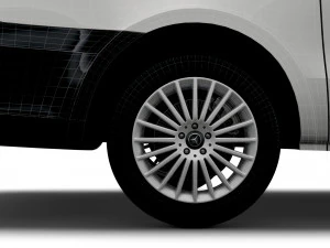 mercedes benz metris cargo van l2 2021 3D Model