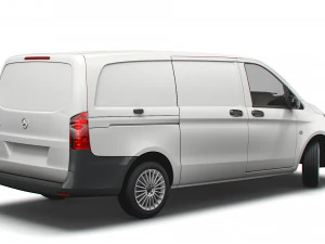 mercedes benz vito panel van l2 2021 3D Model