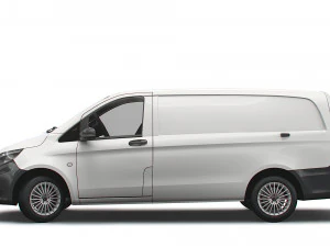 mercedes benz vito panel van l2 2021 3D Model