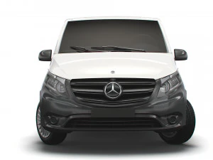 mercedes benz vito panel van l2 2021 3D Model