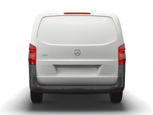 mercedes benz vito panel van l2 2021 3D Модель