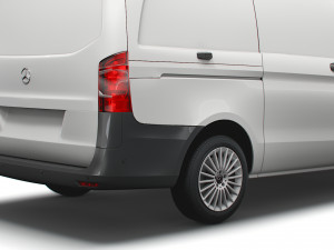 mercedes benz vito panel van l2 2021 3D Модель