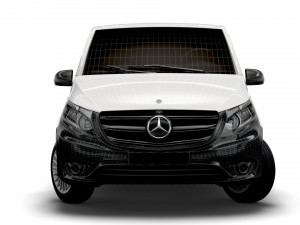 mercedes benz vito panel van l2 2021 3D Модель