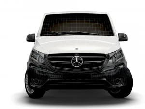 mercedes benz vito panel van l2 2021 3D Model