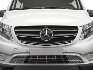 mercedes benz e vito tourer 2021 Modèle 3D