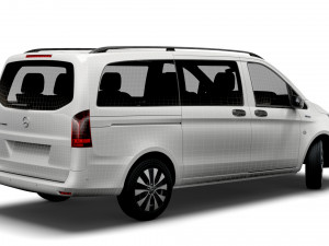 mercedes benz e vito tourer 2021 Modèle 3D