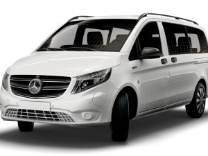 mercedes benz e vito tourer 2021 Modèle 3D